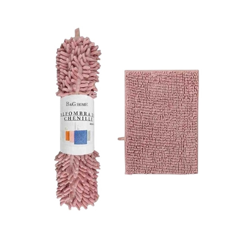 Πατάκι μπάνιου – M0826 – 40x60cm – Pink – 20871