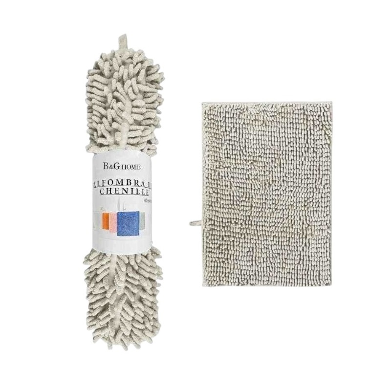 Πατάκι μπάνιου – M0832 – 40x60cm – Beige – 20875