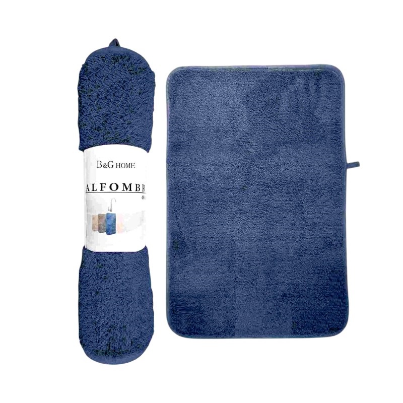 Πατάκι μπάνιου – M0840 – 40x60cm – Blue – 20961