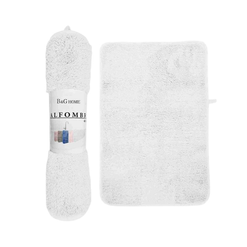 Πατάκι μπάνιου – M0829 – 40x60cm – White – 20964