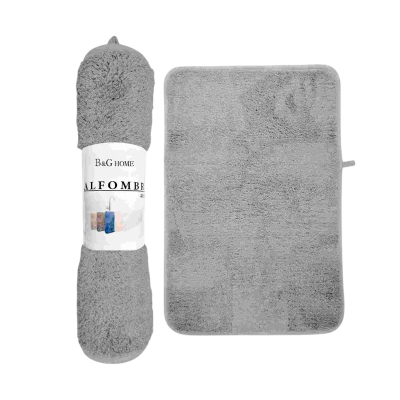 Πατάκι μπάνιου – M0831 – 40x60cm – Grey – 20966