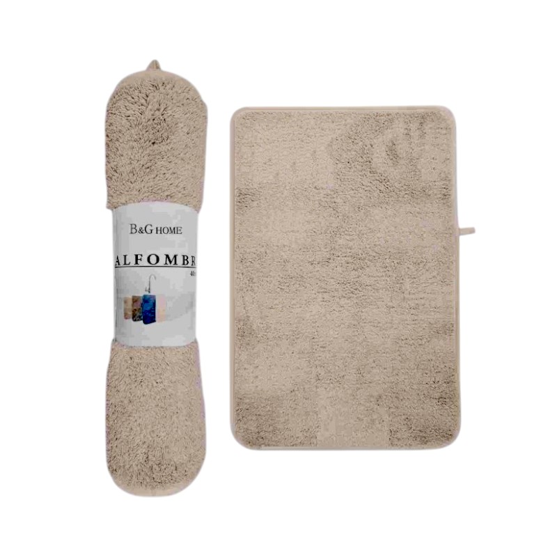 Πατάκι μπάνιου – M0832 – 40x60cm – Beige – 20967