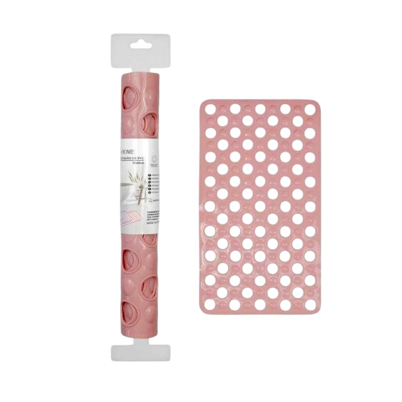 Αντιολισθητικό πατάκι μπάνιου – M0839 – 36x66cm – Pink – 21076