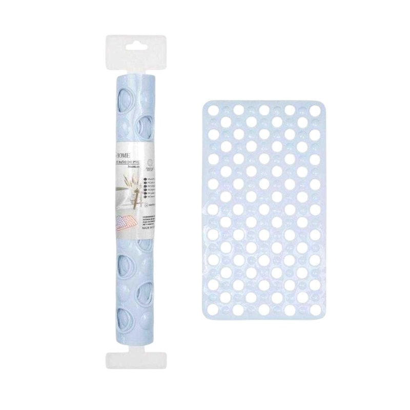 Αντιολισθητικό πατάκι μπάνιου – M0842 – 36x66cm – Light Blue – 21078