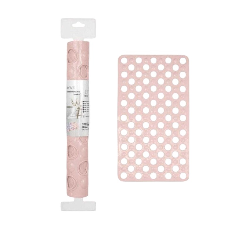 Αντιολισθητικό πατάκι μπάνιου – M0826 – 36x66cm – Light Pink – 21079