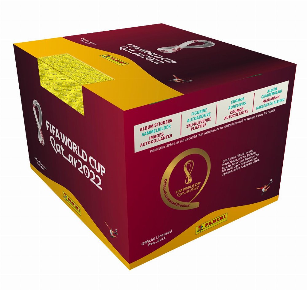 Panini – World Cup Qatar 2022 Αυτοκόλλητα Booster Display (50 Φακελάκια)
