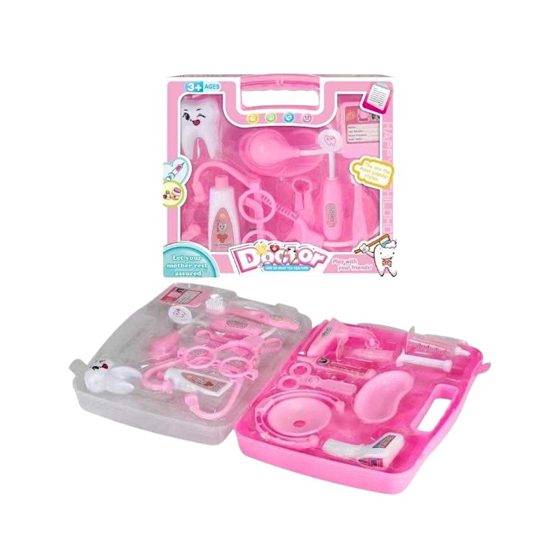 Παιδικό σετ ιατρικής – 013 – 215235 – Pink