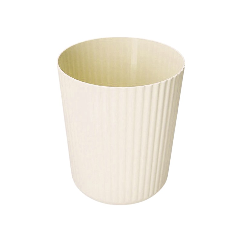 Κάδος απορριμμάτων μπάνιου πλαστικός – Beige – 21557