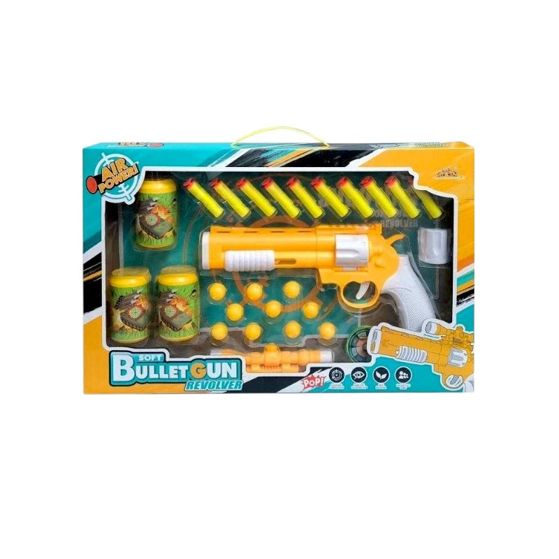 Παιδικό όπλο στόχου με μαλακές σφαίρες – Soft Gun – 666A – 215570
