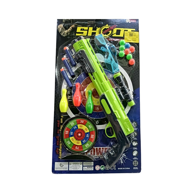 Παιδικό όπλο στόχου με μαλακές σφαίρες – Soft Gun – 579-73 – 215603