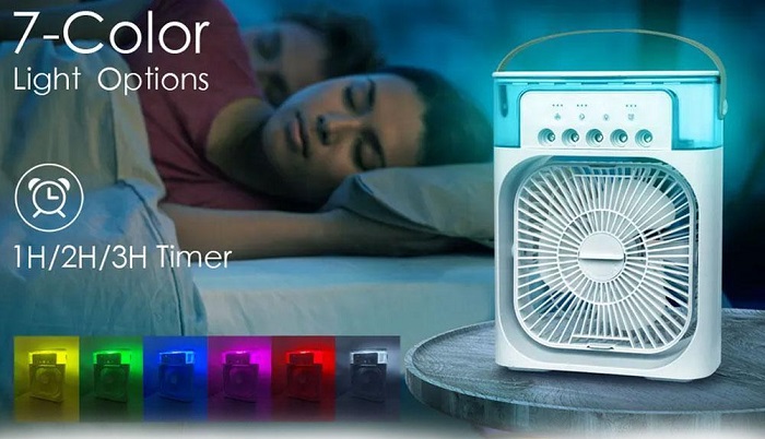 Ανεμιστήρας & υγραντήρας mini – Air Cooler – 845 – 215802 – Green