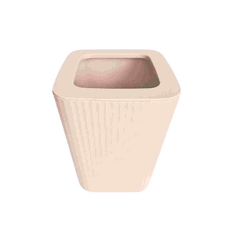 Κάδος απορριμμάτων μπάνιου πλαστικός – Light Pink – 21635