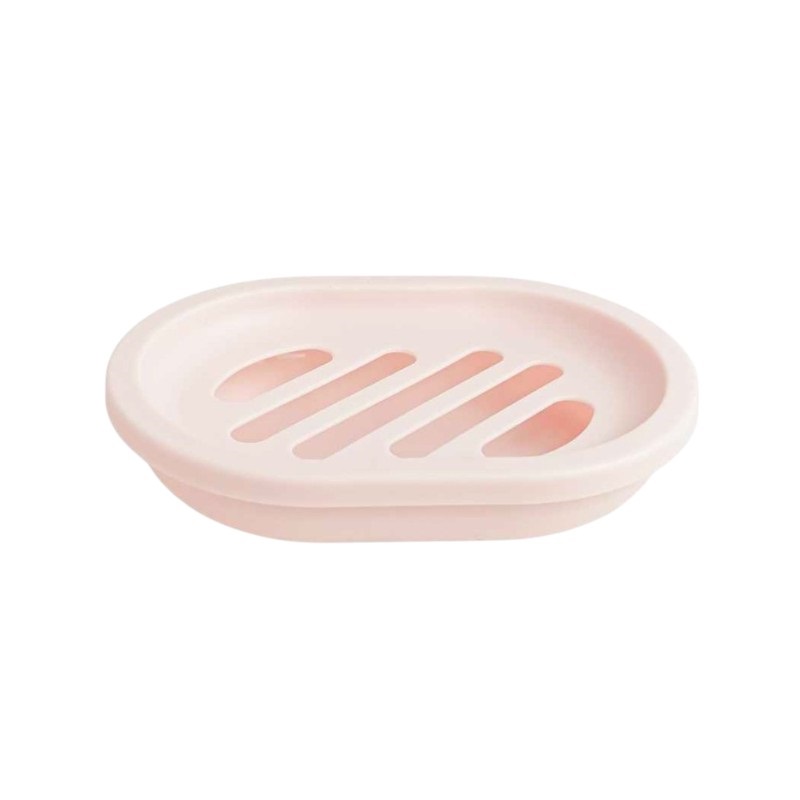Σαπουνοθήκη μπάνιου πλαστική – Light Pink – 21652