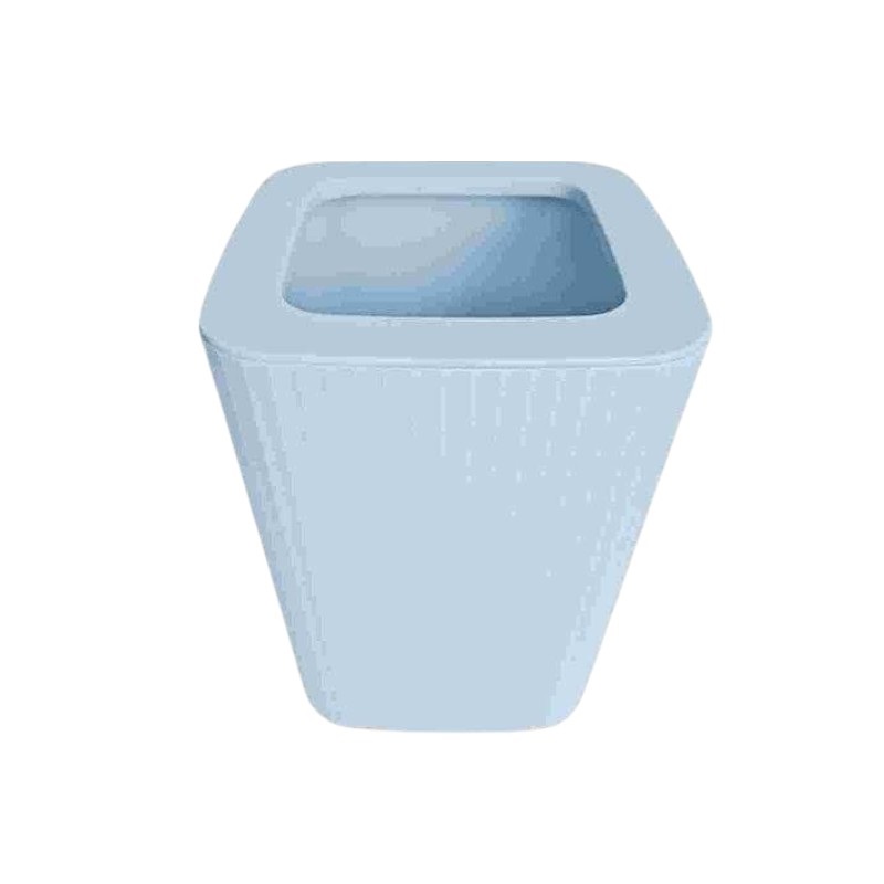 Κάδος απορριμμάτων μπάνιου πλαστικός – Light Blue – 21671
