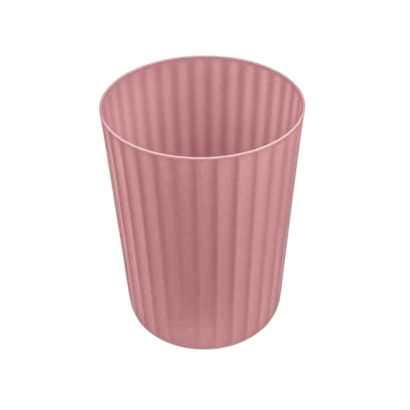 Κάδος απορριμμάτων μπάνιου πλαστικός – Pink – 21737