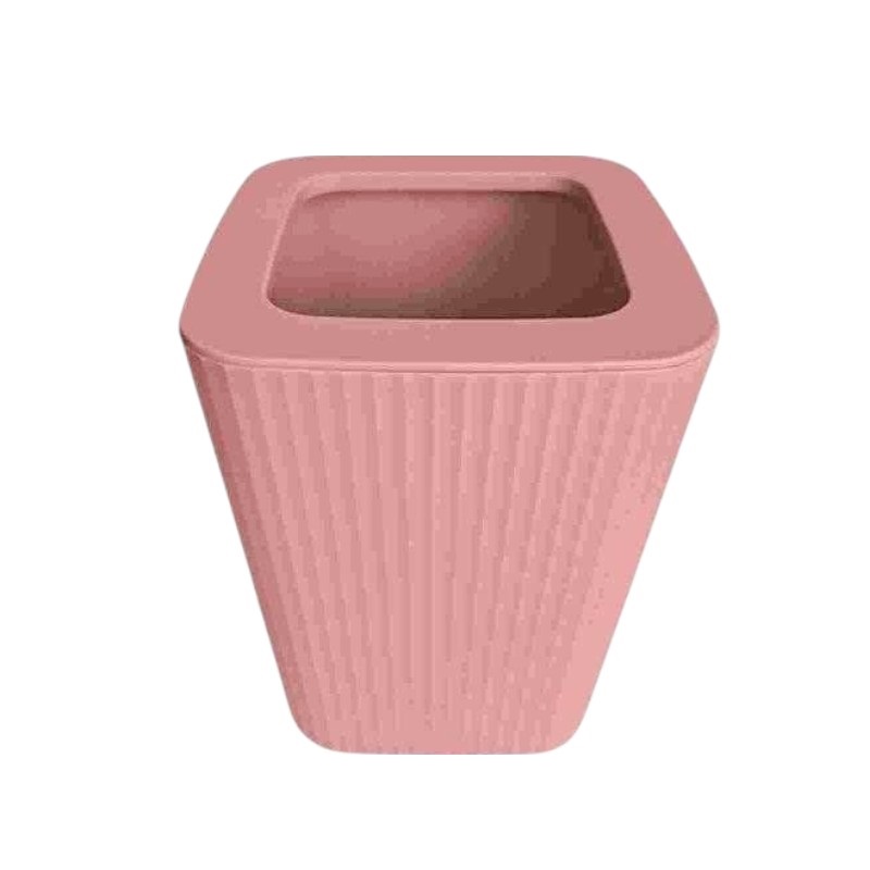 Κάδος απορριμμάτων μπάνιου πλαστικός – Pink – 21743