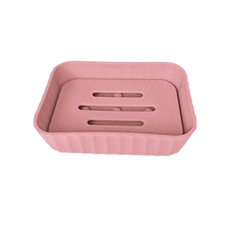 Σαπουνοθήκη μπάνιου πλαστική – Pink – 21748