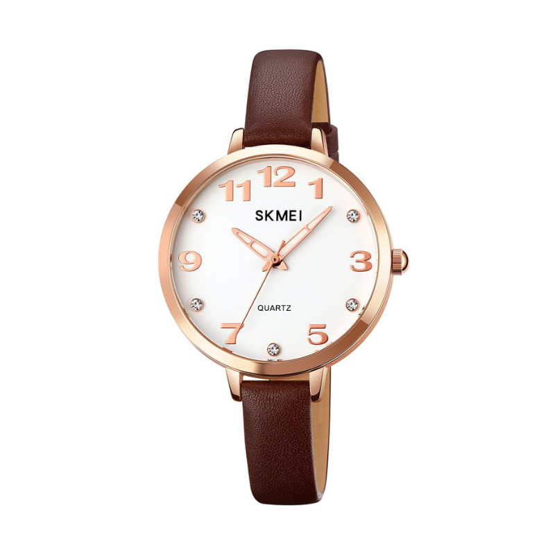 Αναλογικό ρολόι χειρός – Skmei – 2028 – Brown