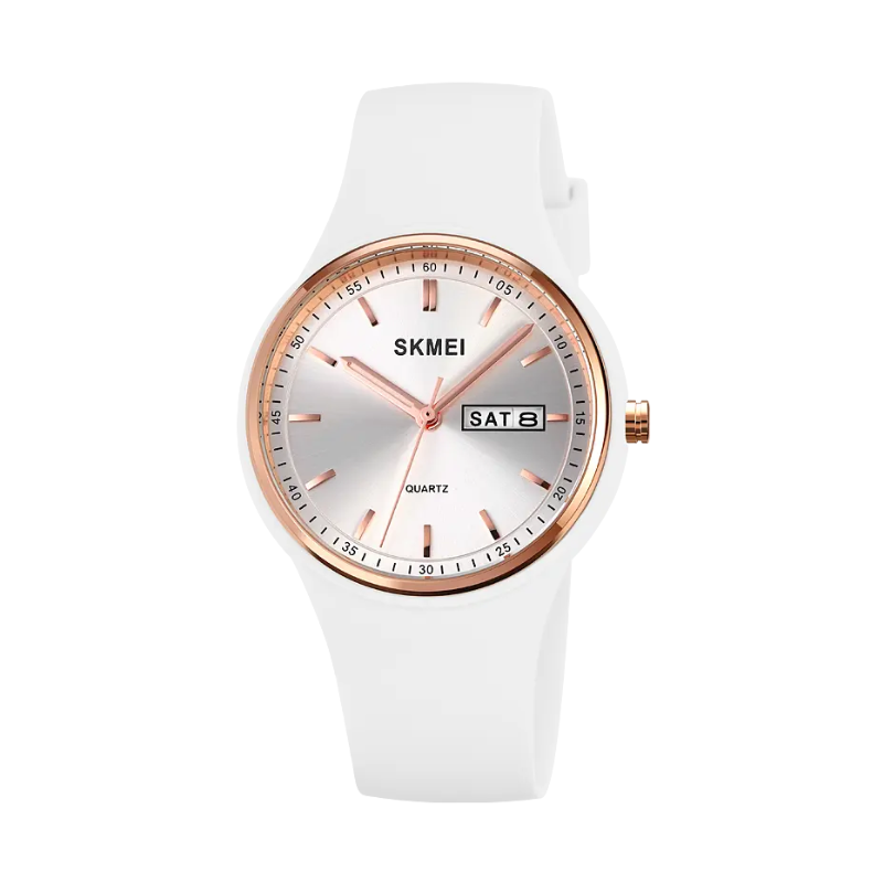 Αναλογικό ρολόι χειρός – Skmei – 2057 – White
