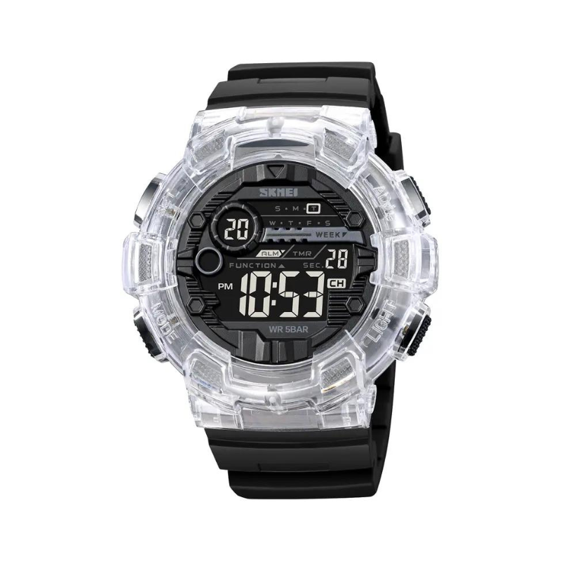 Ψηφιακό ρολόι χειρός – Skmei – 2110 – Black/White