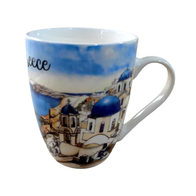 Σετ κεραμική κούπα Souvenir – 12pcs – Greece – 221127