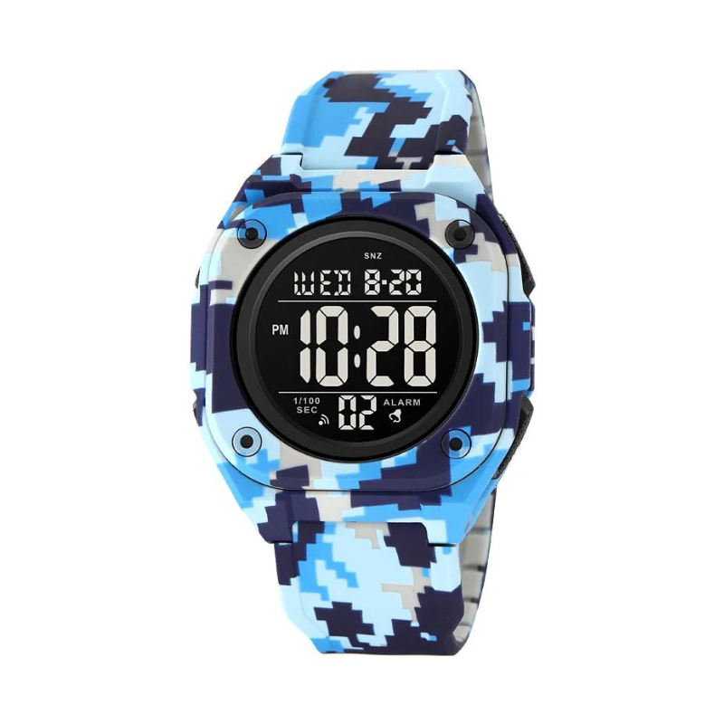 Ψηφιακό ρολόι χειρός – Skmei – 2160 – Army Blue