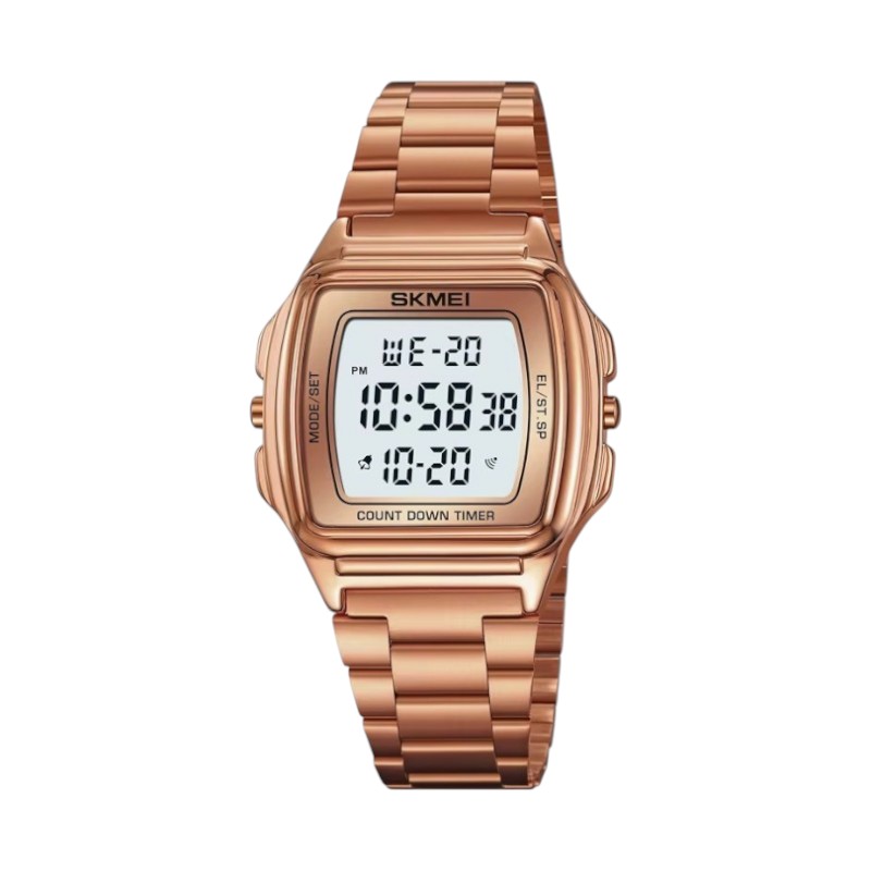 Ψηφιακό ρολόι χειρός – Skmei – 2239 – Rose Gold