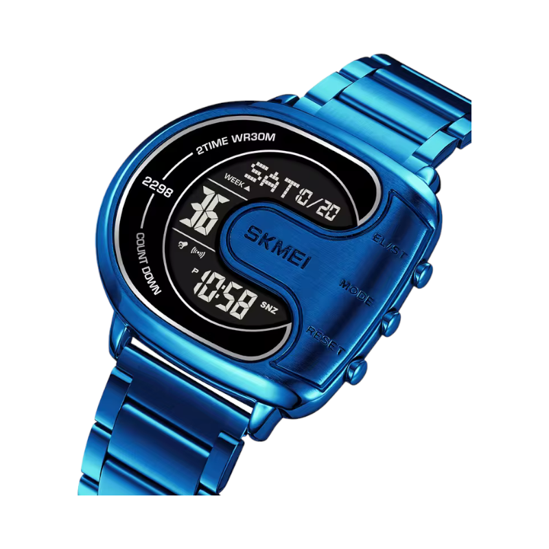 Ψηφιακό ρολόι χειρός – Skmei – 2298 – Blue/Black