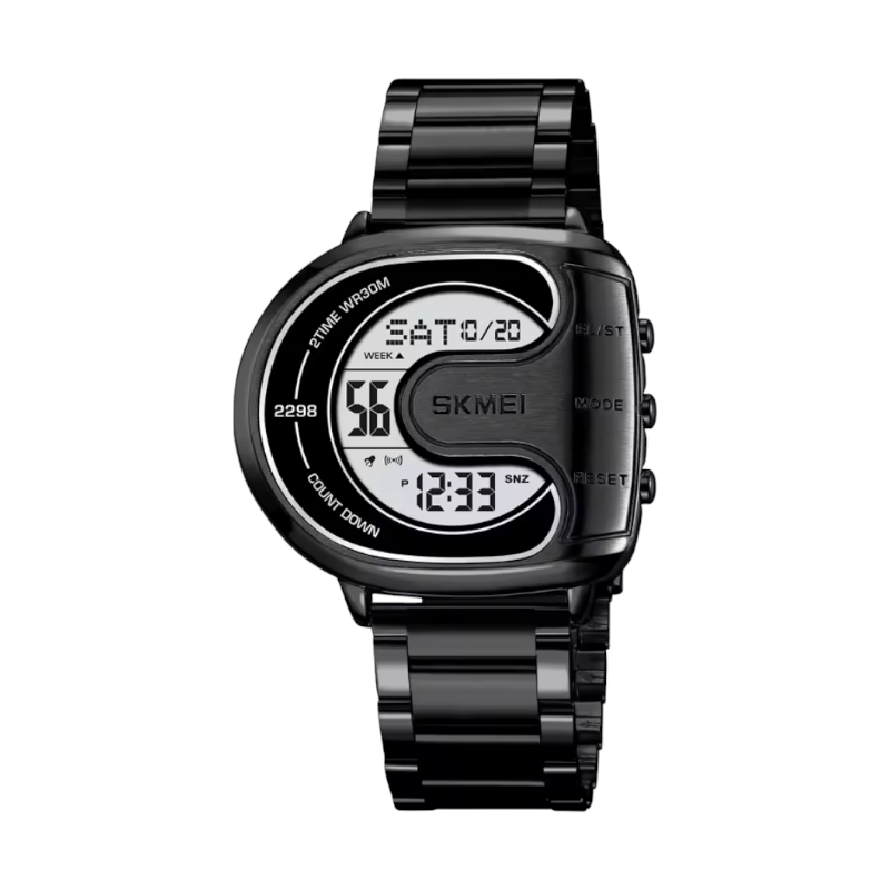 Ψηφιακό ρολόι χειρός – Skmei – 2298 – Black/White