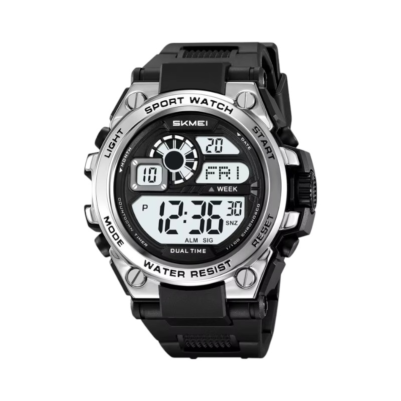 Ψηφιακό ρολόι χειρός – Skmei – 2318 – Silver