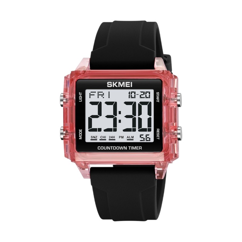 Ψηφιακό ρολόι χειρός – Skmei – 2320 – Black/Pink
