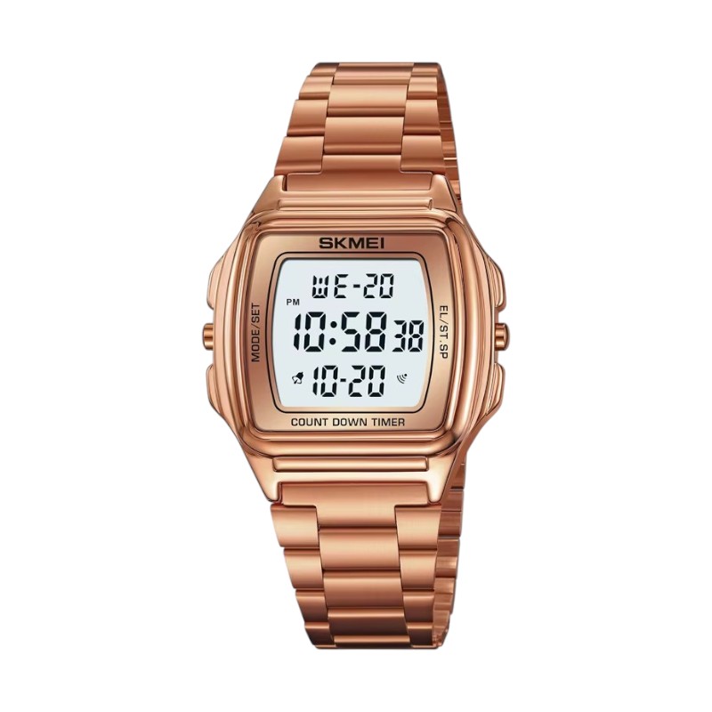 Ψηφιακό ρολόι χειρός – Skmei – 2239 – Rose Gold