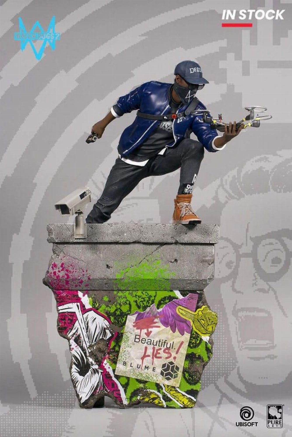 Watch Dogs 2 – Hacktivist Marcus Φιγούρα Αγαλματίδιο (60cm) LE1000