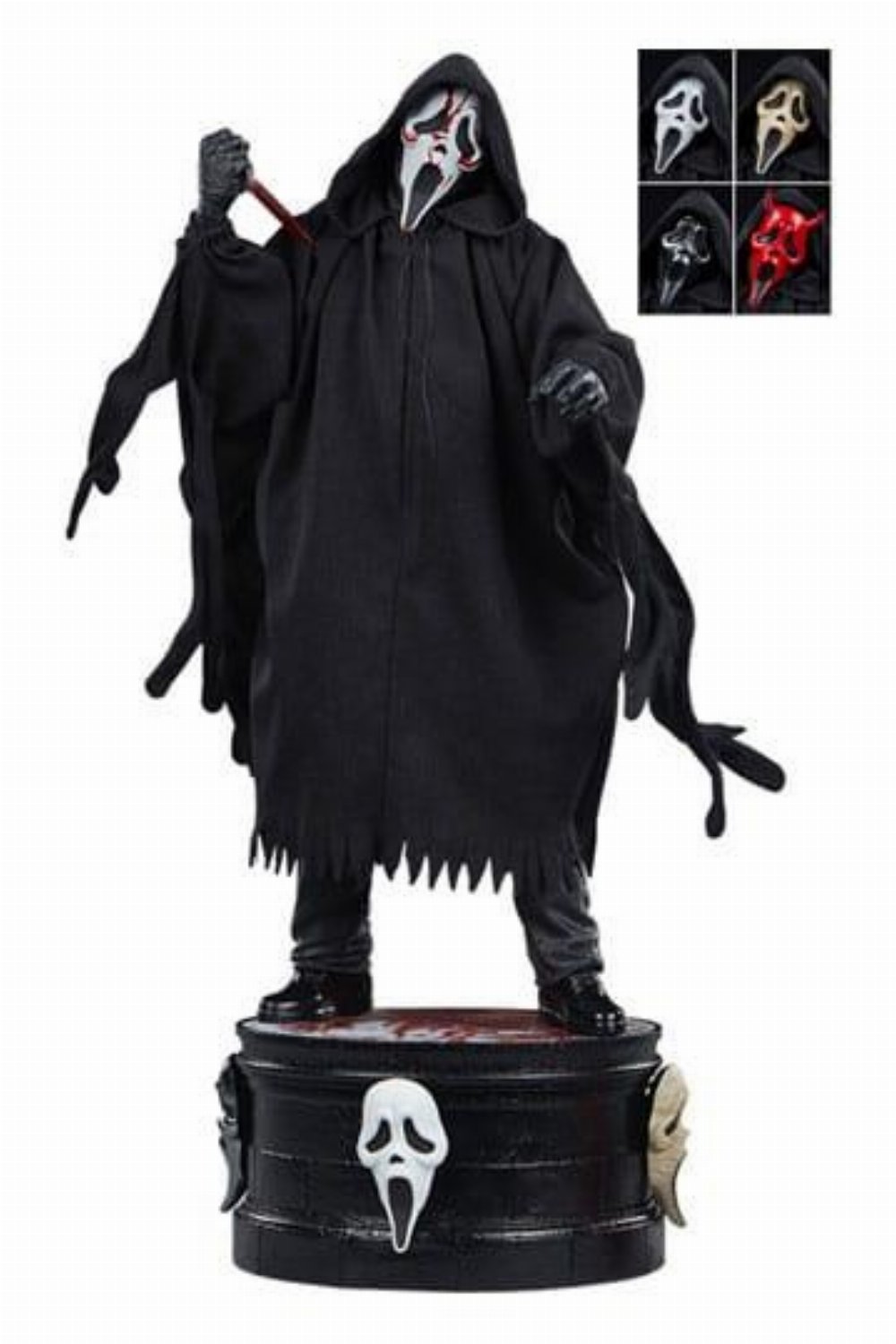 Scream – Ghost Face 1/4 Deluxe Φιγούρα Αγαλματίδιο (57cm)