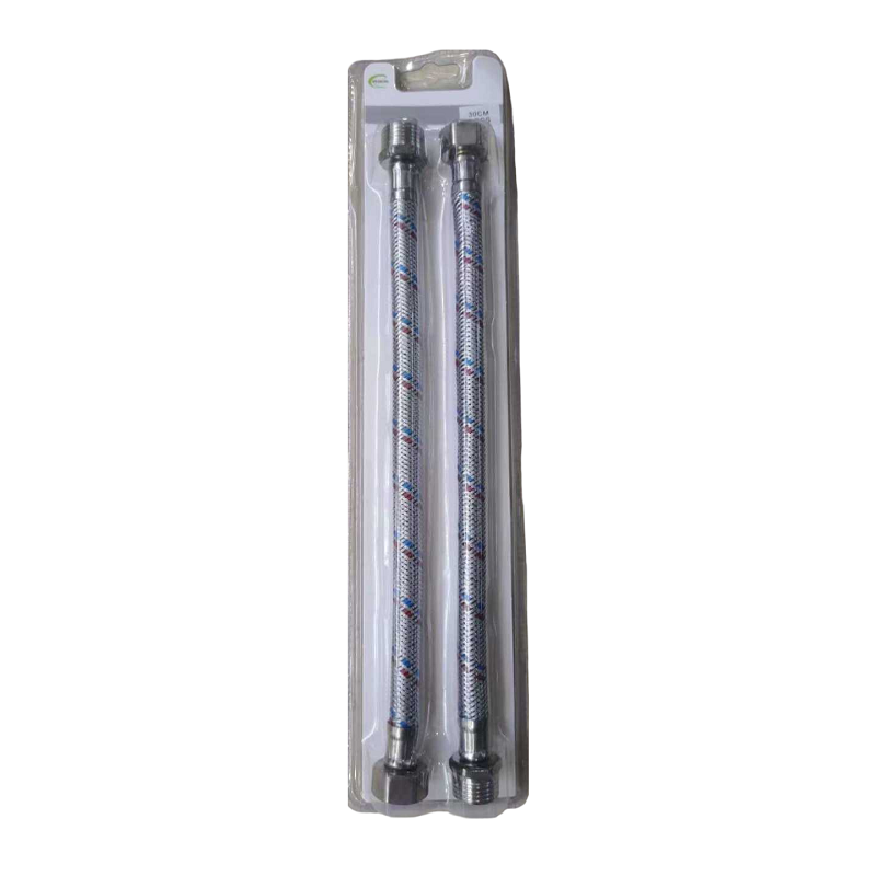 Σπιράλ μπαταρίας βρύσης – 30cm – Male/Female – 2pcs – 23104