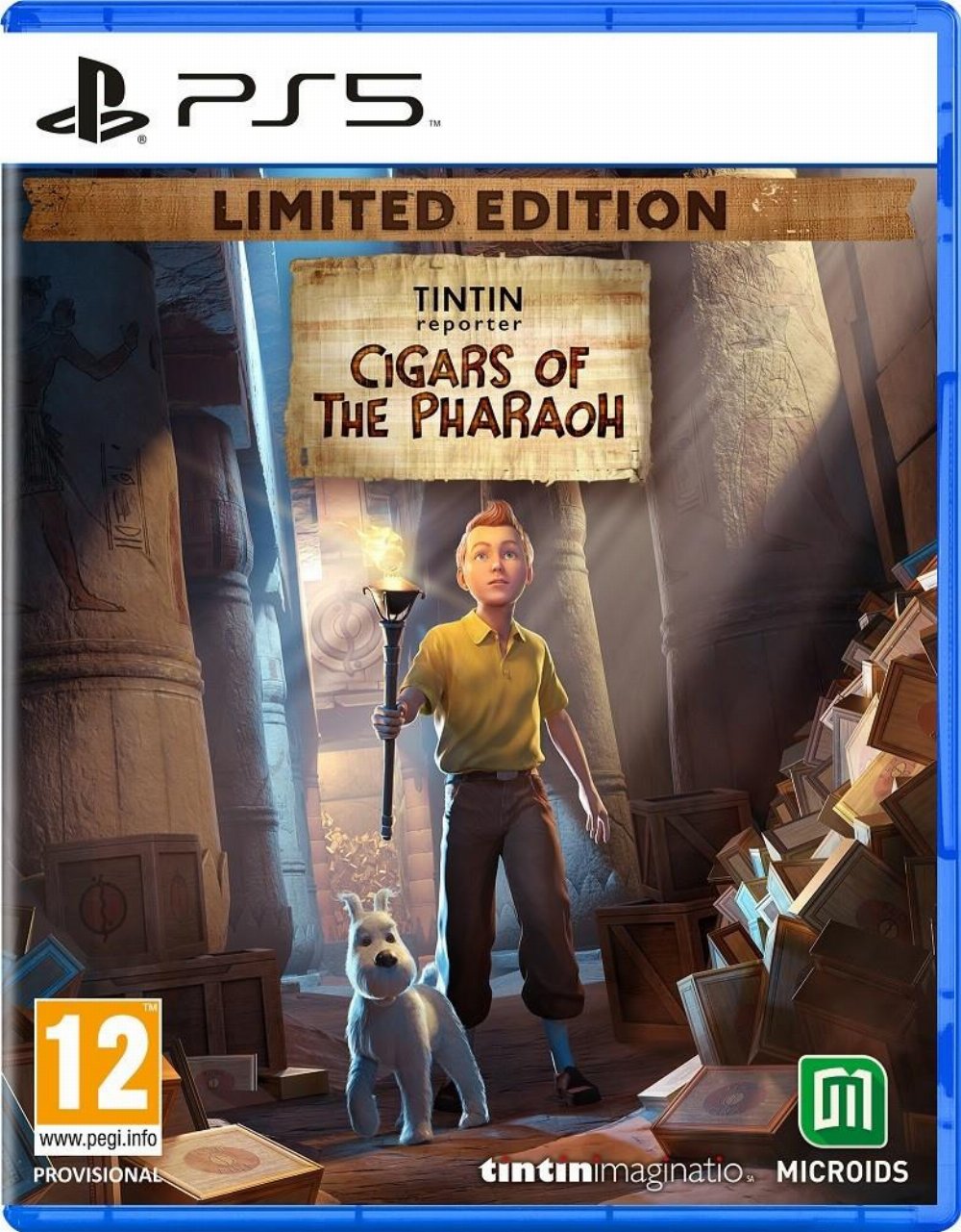 Playstation 5 Game – TINTIN Reporter: Cigars of the Pharaoh (Limited Edition)