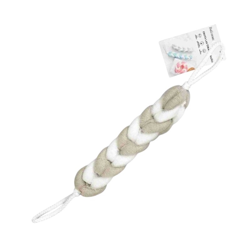 Σφουγγάρι μπάνιου πλάτης δίχτυ – Beige – 24962
