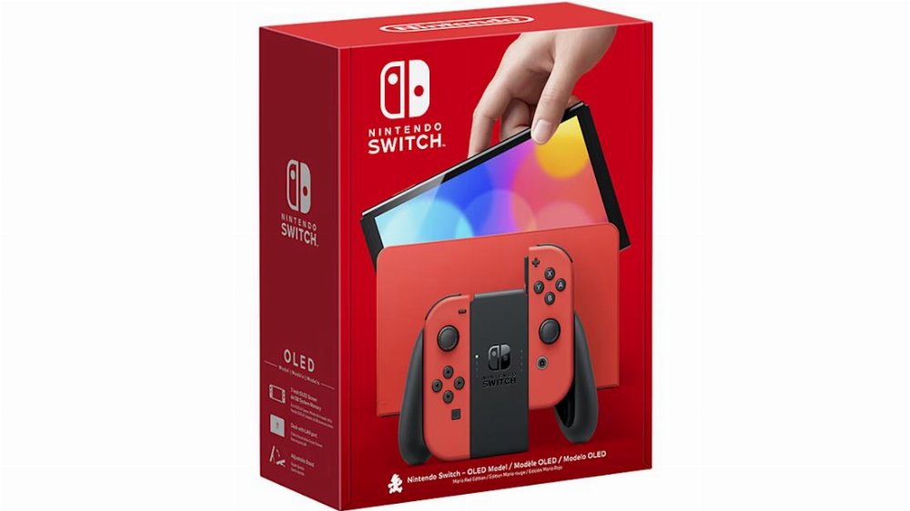 Nintendo Switch – OLED Model (Super Mario Red Edition)