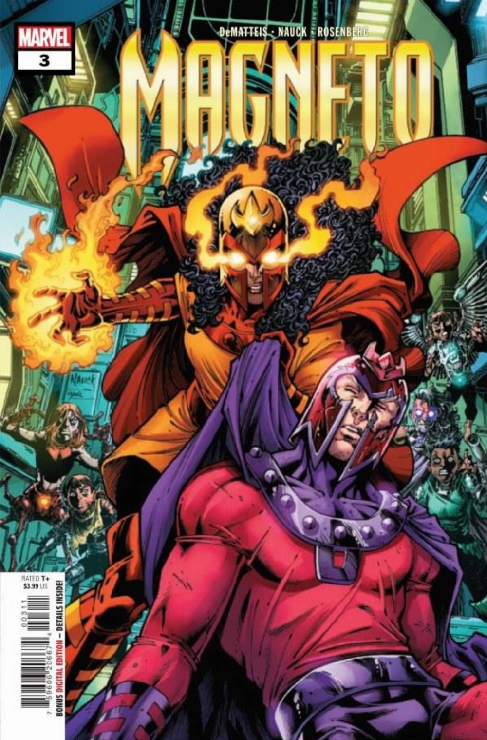 Τεύχος Κόμικ Magneto #3