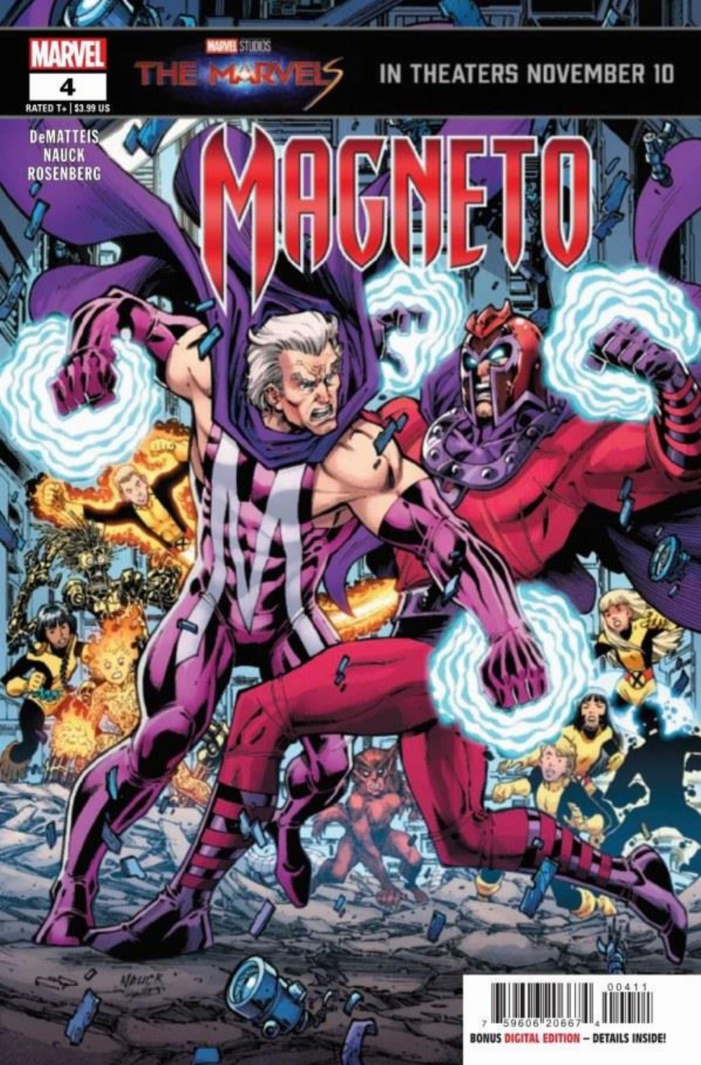 Τεύχος Κόμικ Magneto #4