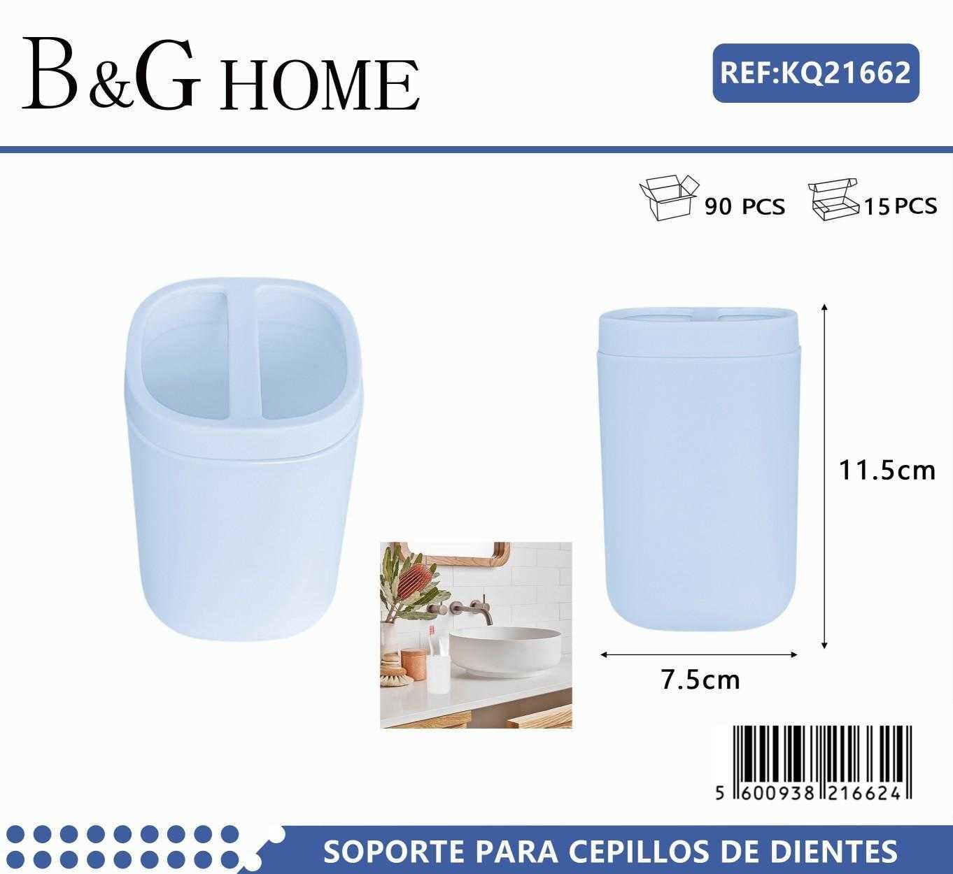 Θήκη οδοντόβουρτσας πλαστική – Light Blue – 21662