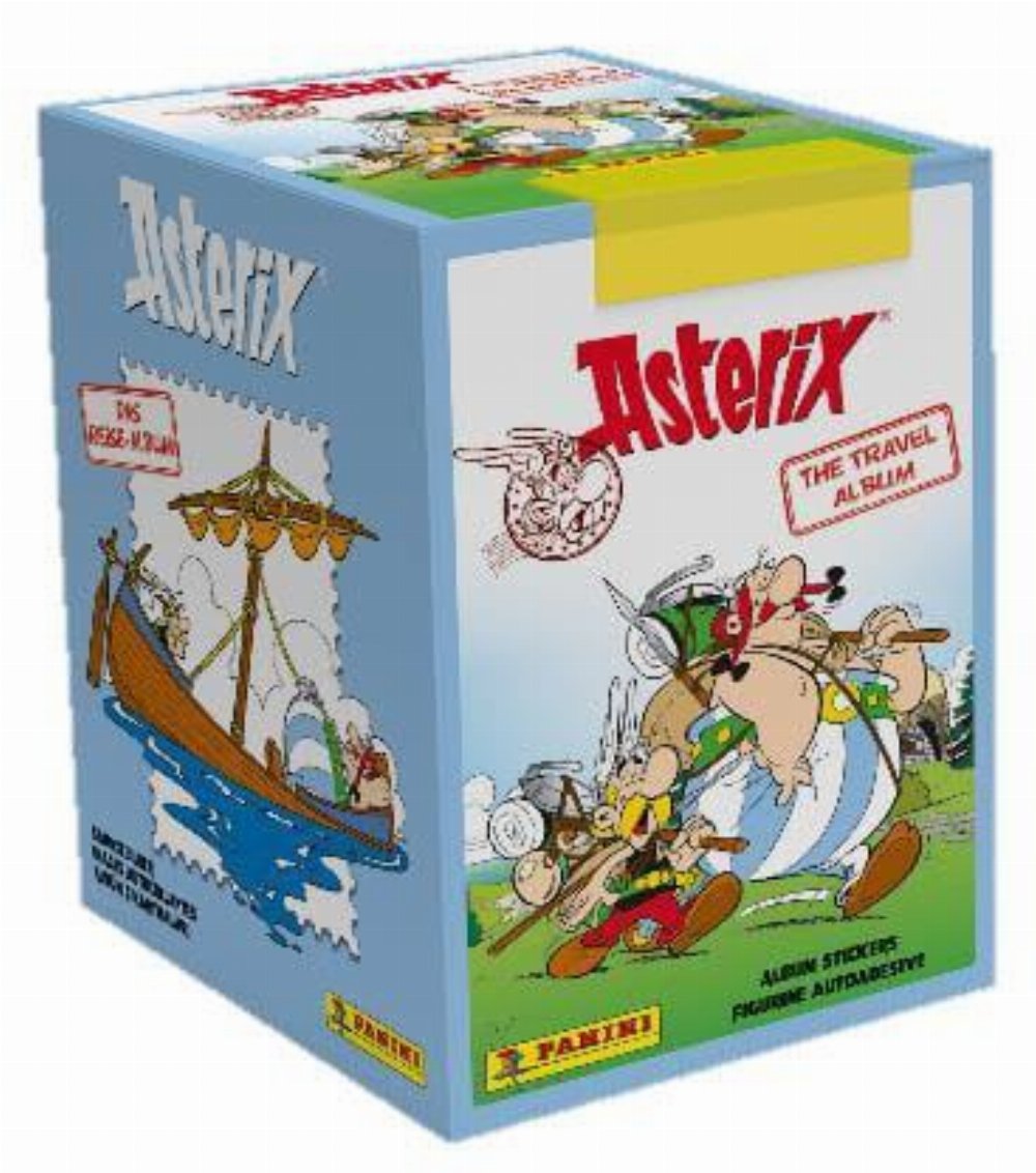 Panini – Asterix: The Travel Stickers Booster Display (36 Φακελάκια σύνολο 180 Αυτοκόλλητα)