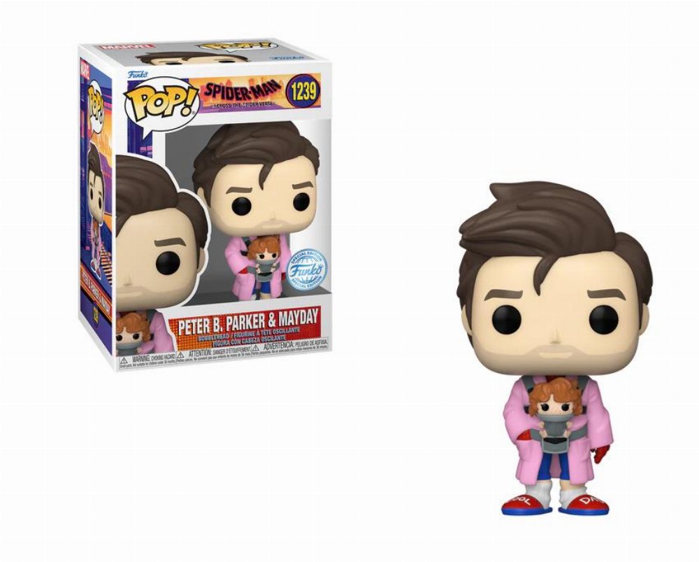 Φιγούρα Funko POP! Marvel: Spider-Man Across the Spider-Verse – Peter B. Parker & Mayday #1239 (Exclusive)