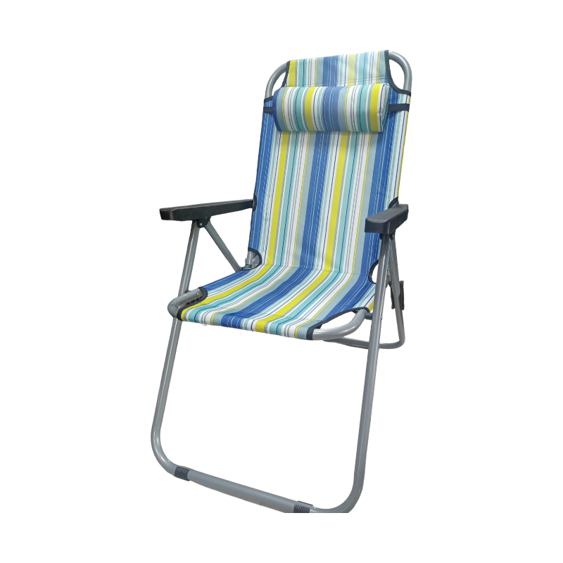 Πτυσσόμενη καρέκλα camping – 1608 – 270874 – Blue/Yellow