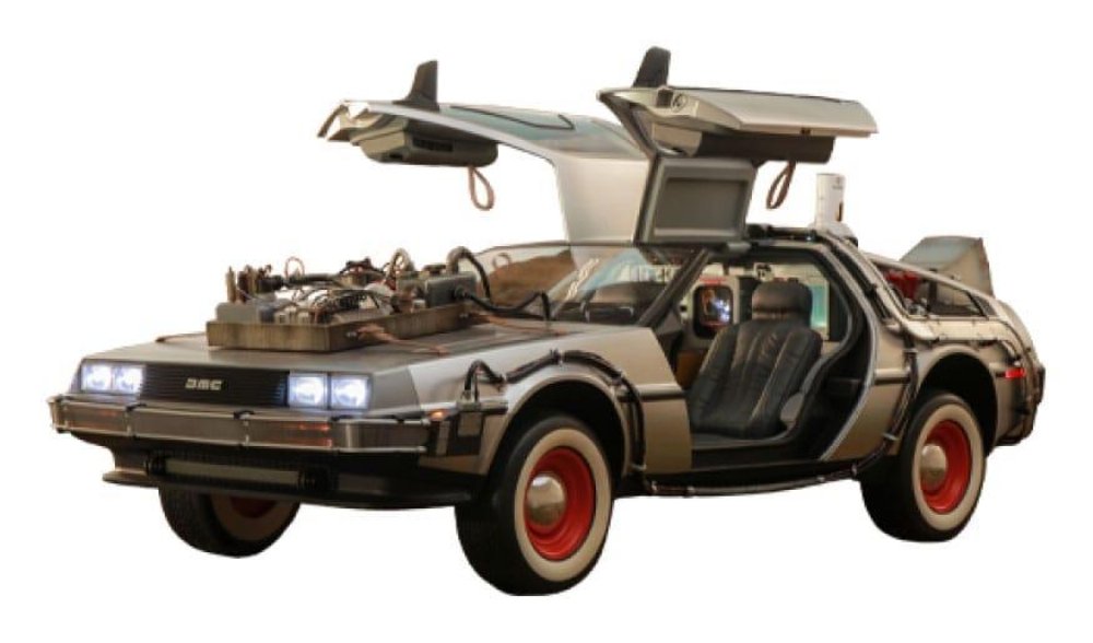 Back to the Future ΙII: Hot Toys Masterpiece – DeLorean Time Machine 1/6 Action Vehicle (72cm)