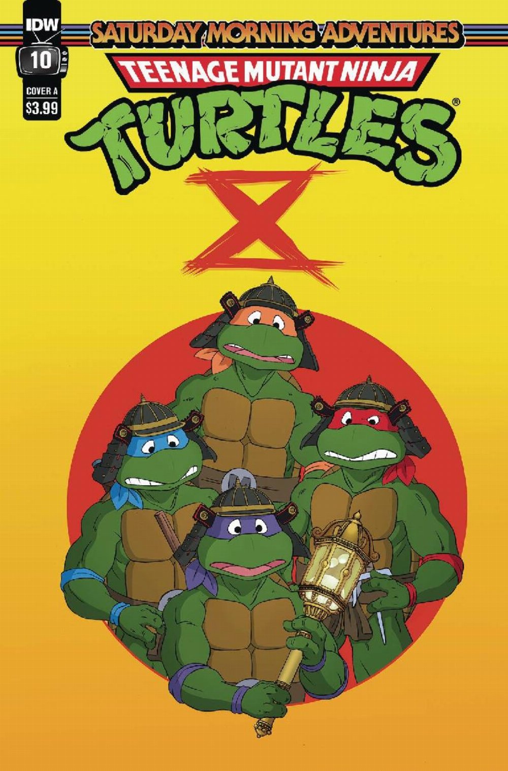 Τεύχος Κόμικ Teenage Mutant Ninja Turtles Saturday Morning Adventures #10
