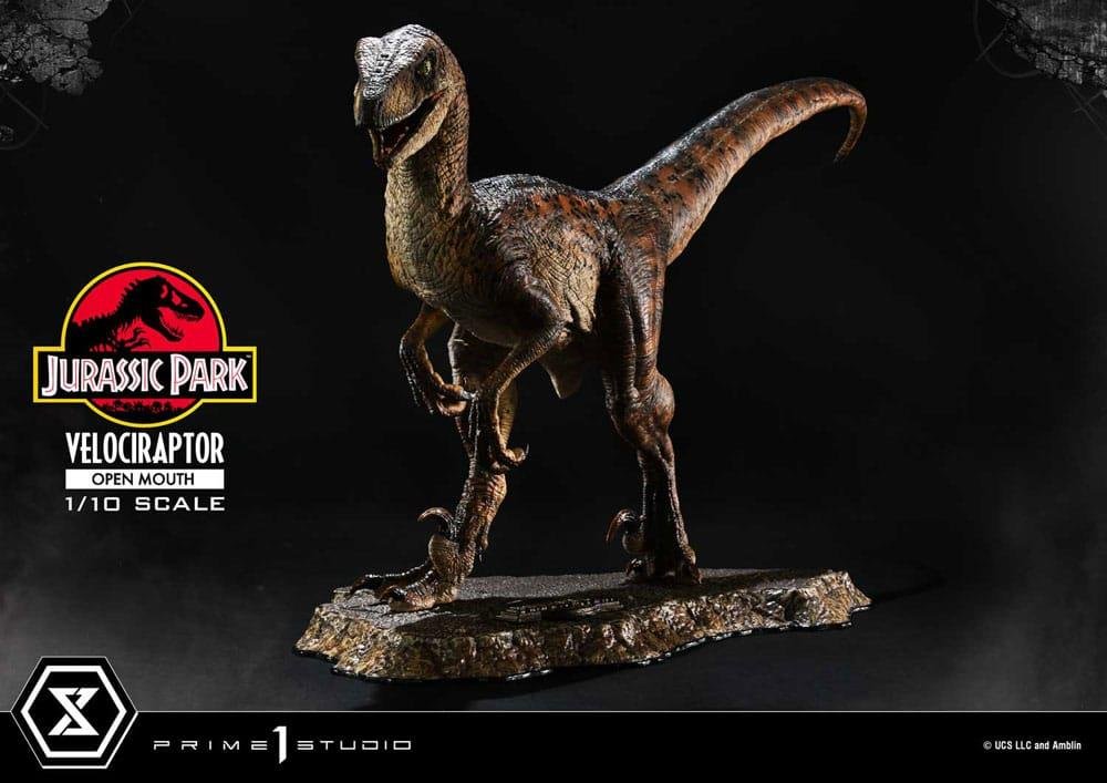 Jurassic Park: Prime Collectibles – Velociraptor Open Mouth 1/10 Φιγούρα Αγαλματίδιο (19cm)
