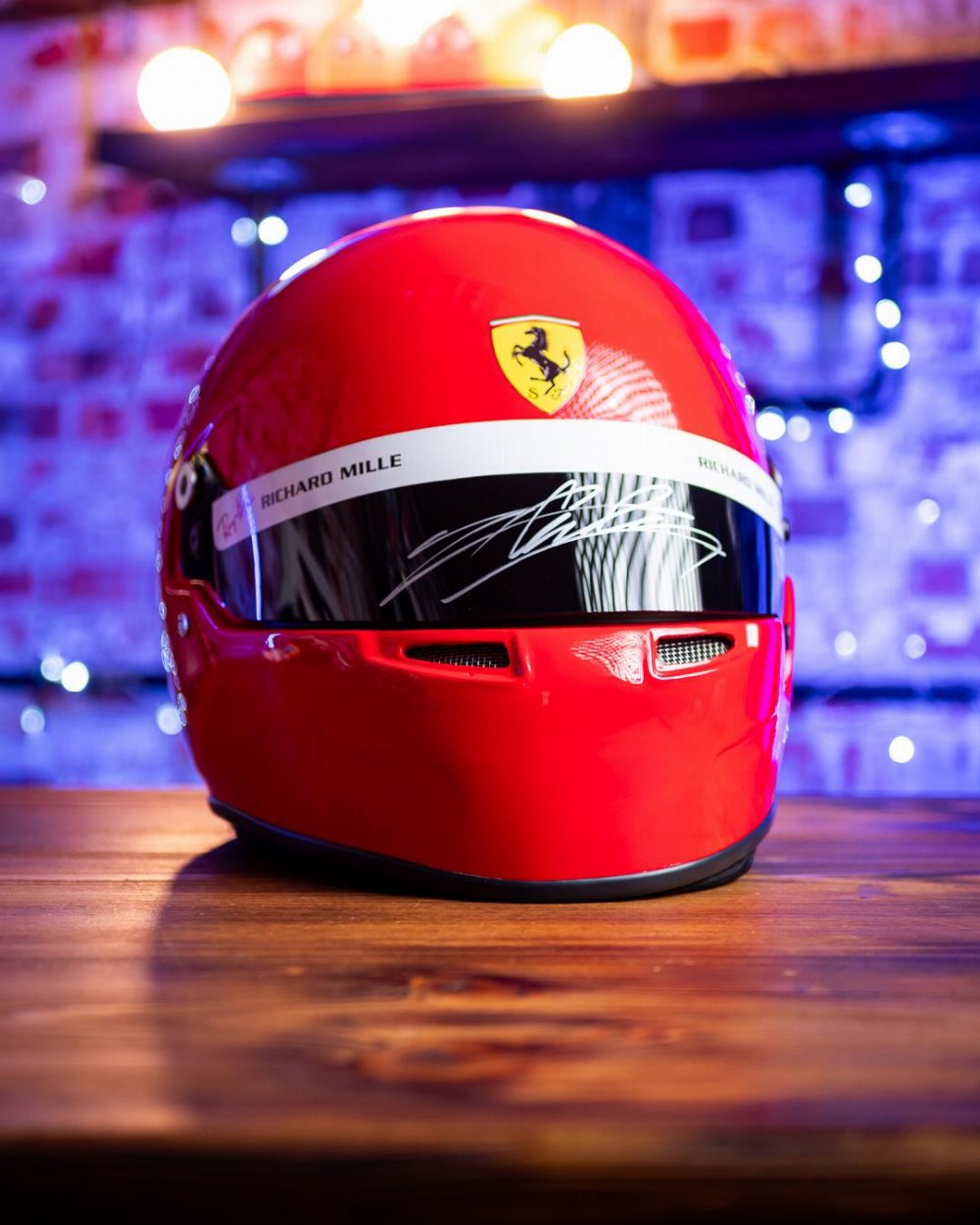 Charles Leclerc Signed Ferrari Full-Sized Helmet (Authenticated by Beckett)