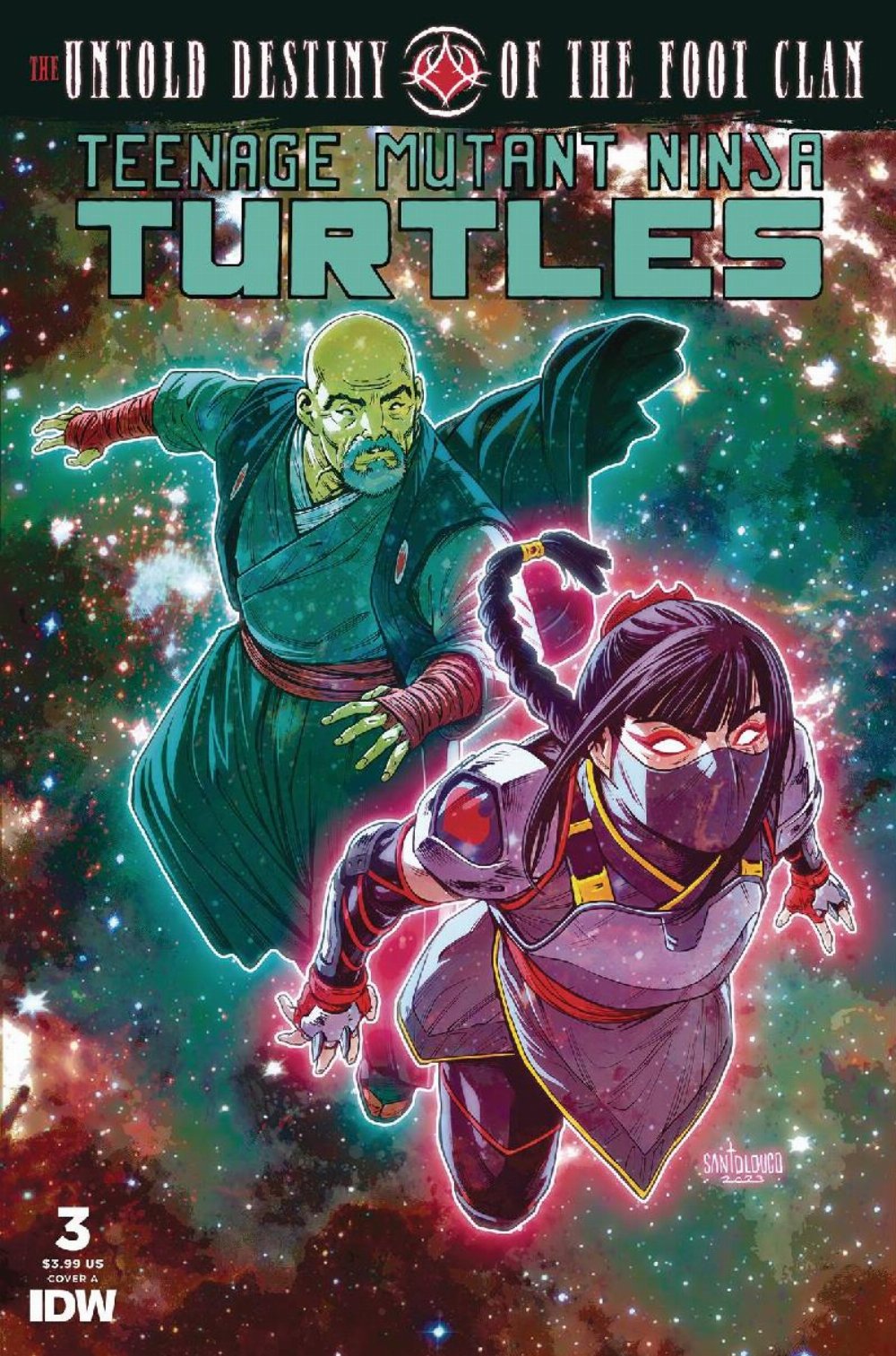 Τεύχος Κόμικ Teenage Mutant Ninja Turtles Untold Destiny Of Foot Clan #3