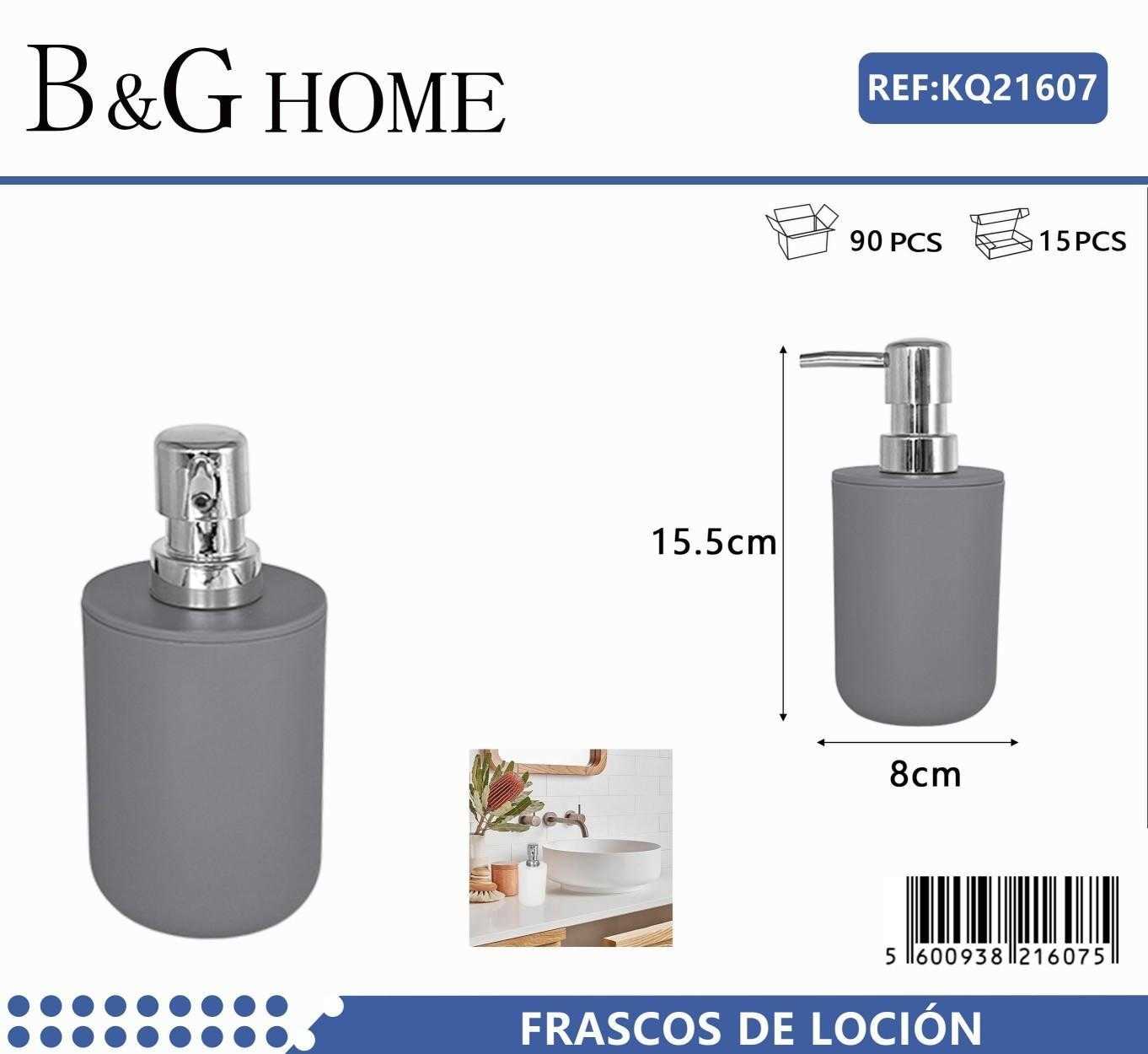 Θήκη κρεμοσάπουνου Dispenser πλαστική – Grey – 21607
